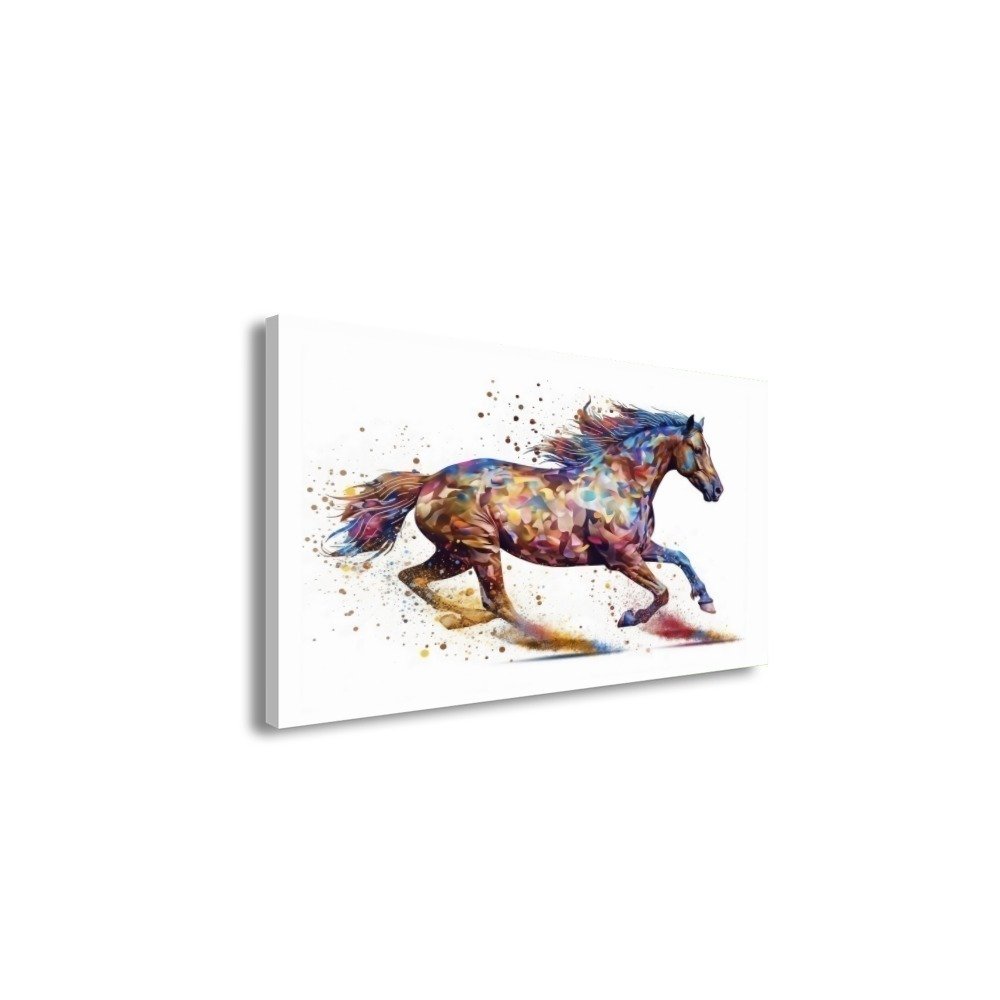 Quadro Colorful Horse
