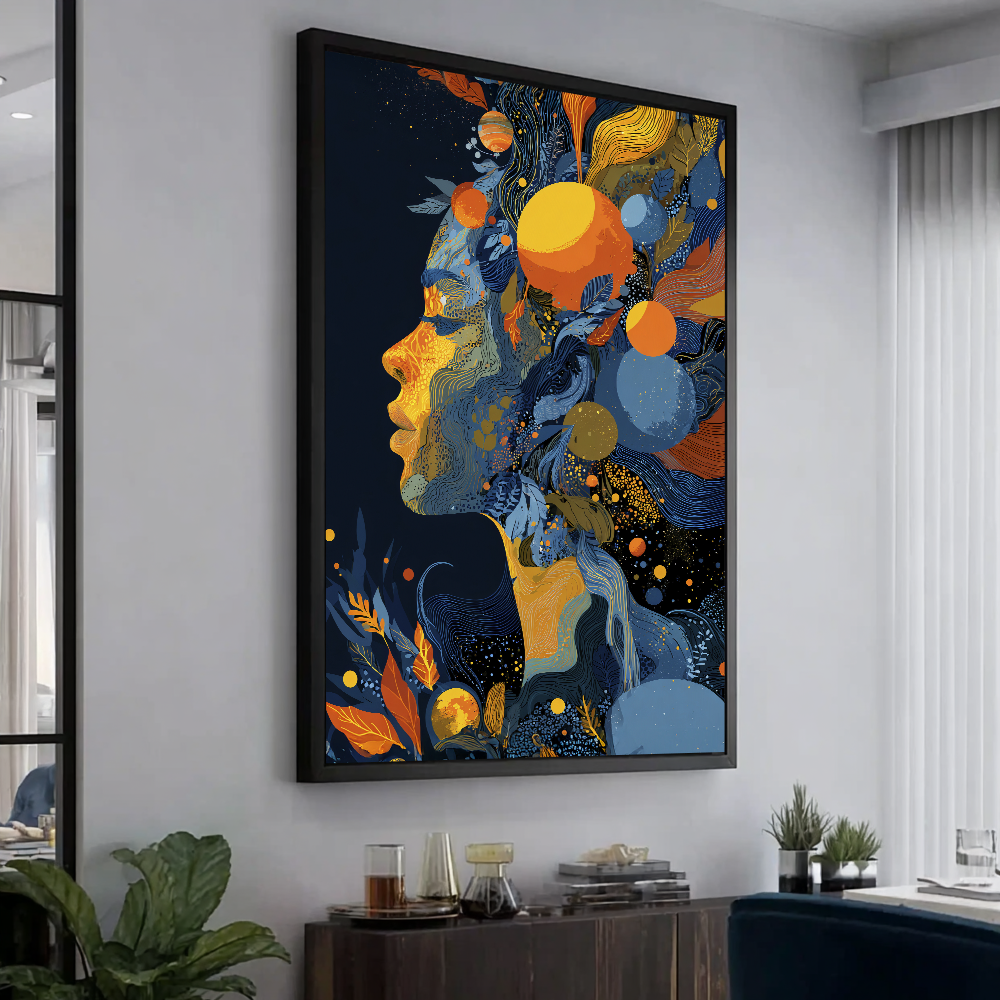 Quadro Colorful Woman