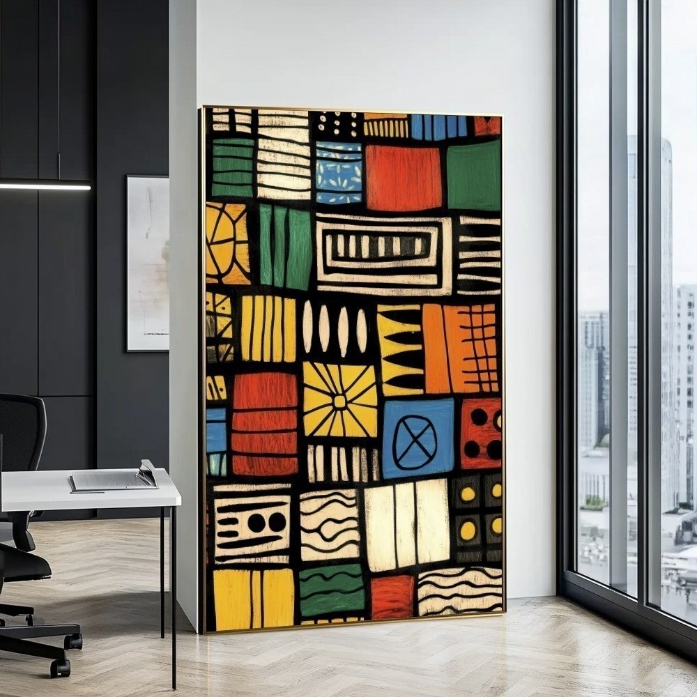 Quadro Cores Da Savana
