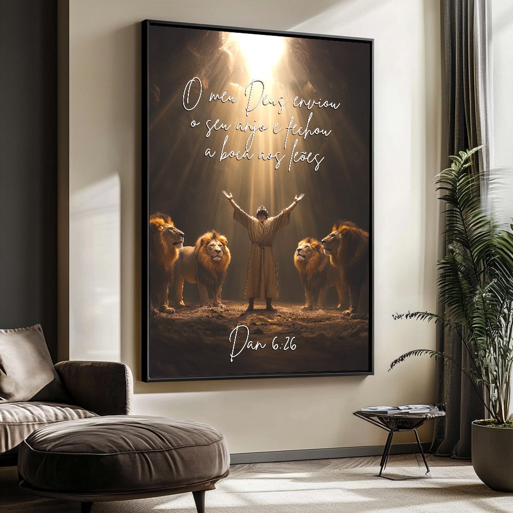 Quadro Daniel Na Cova Dos Leões