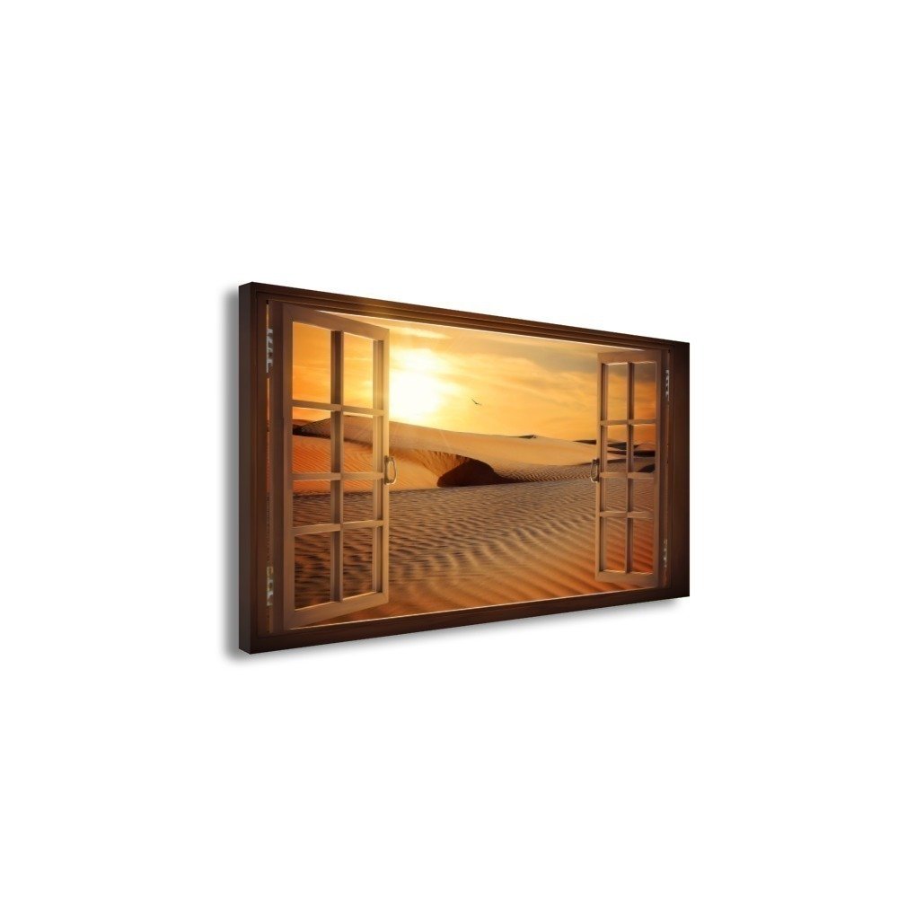 Quadro Janela Deserto
