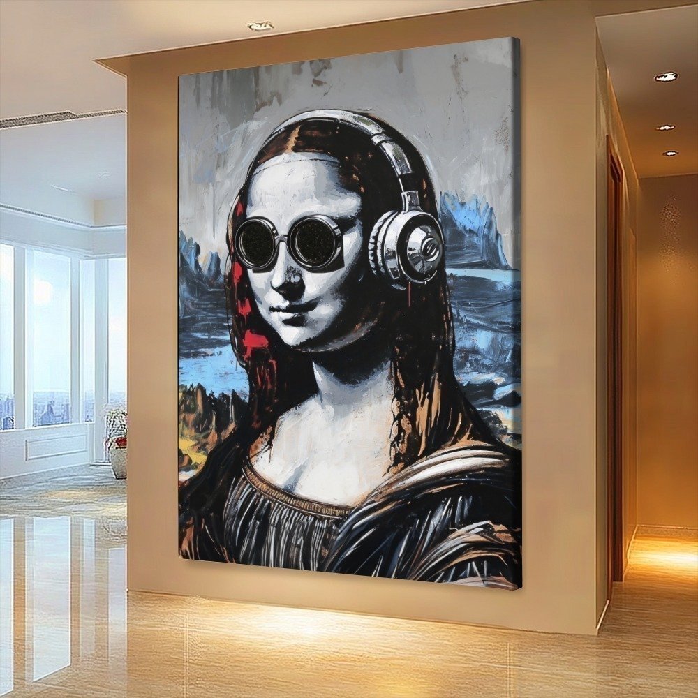 Quadro Monalisa De Fone