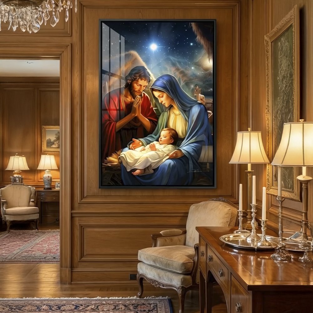 Quadro O Nascimento de Jesus